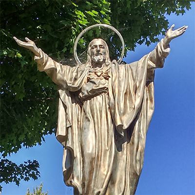 mexico jesus statue