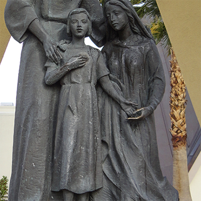 Saint statue