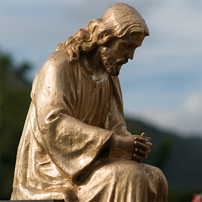 jesus sculpture