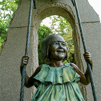 jesus garden statue