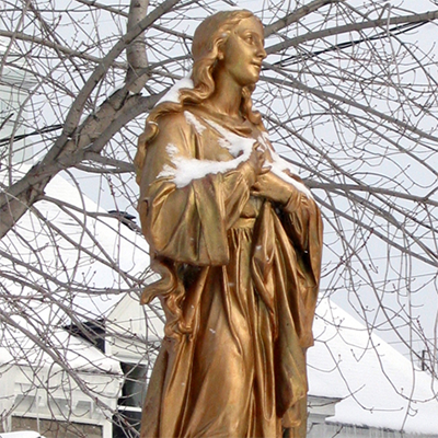 catholic church statue