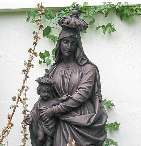 outdoor religious statues mary