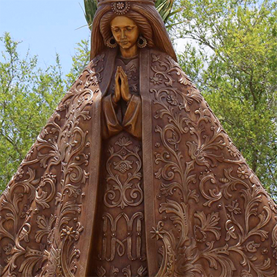 mother mary sculpture