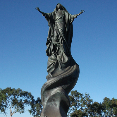 different mary statue