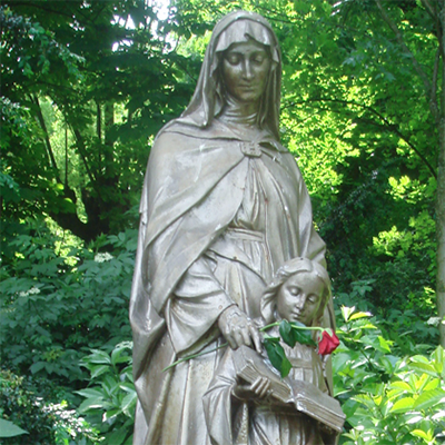 catholic garden sculptures