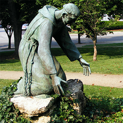 st francis assisi statue