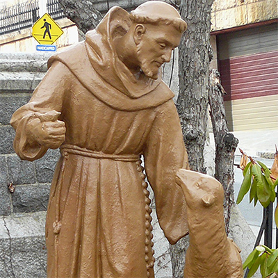 st. francis statue outdoor