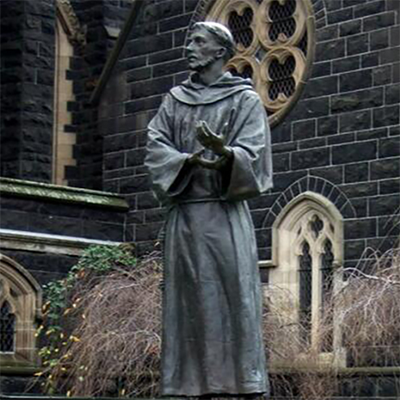 st francis bronze statue