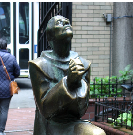 francis assisi statue