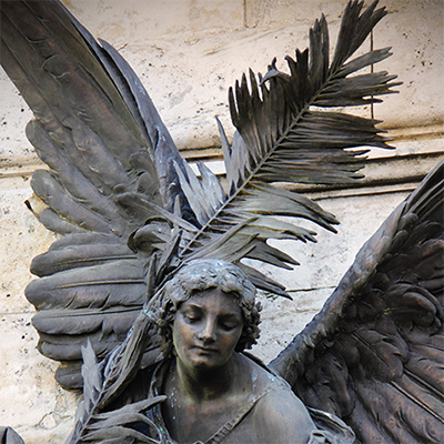 life size angel statue