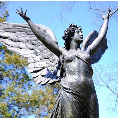 angel statue bronze