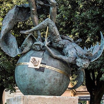 saint michael statue germany