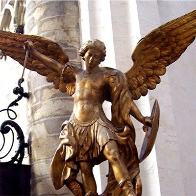 saint michael statue