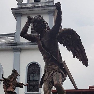 st michael statue