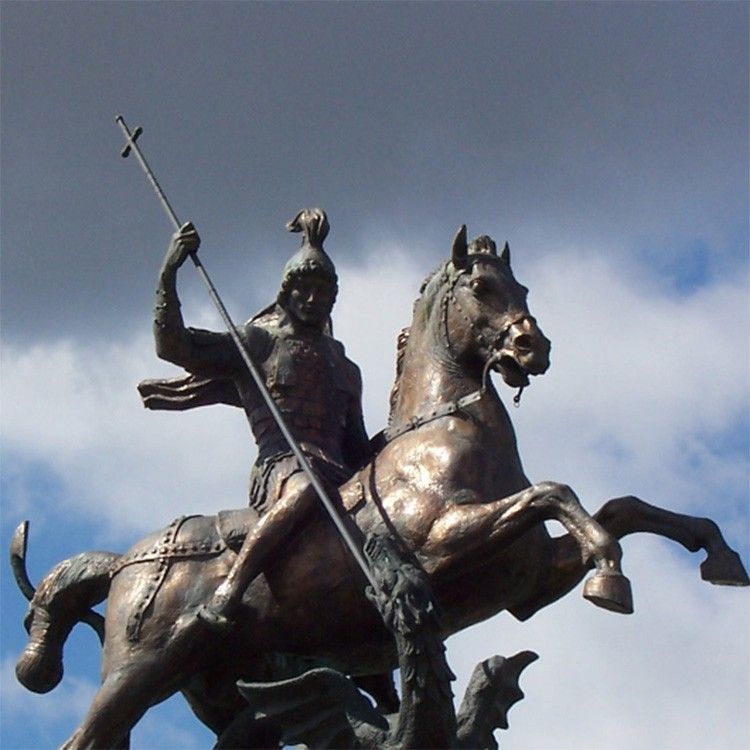 saint george statue for sale