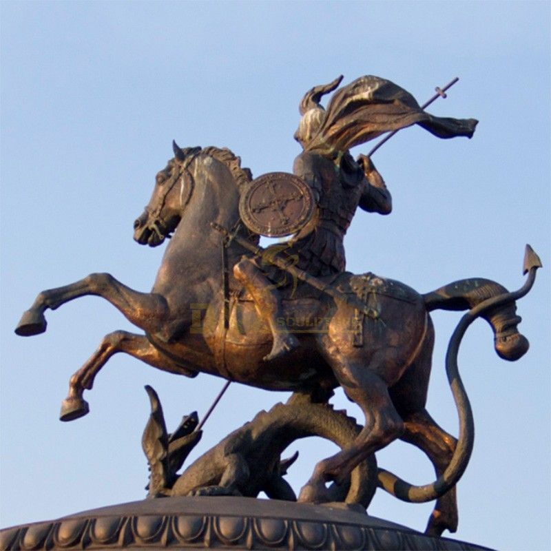 saint george statue