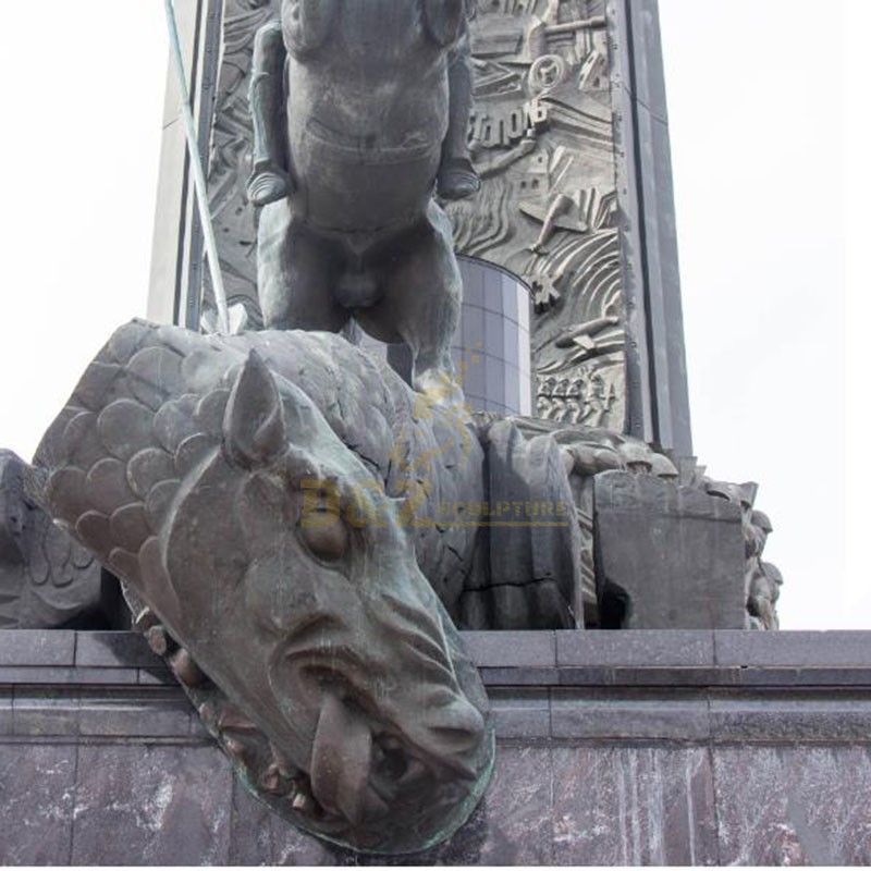 saint george statue zagreb