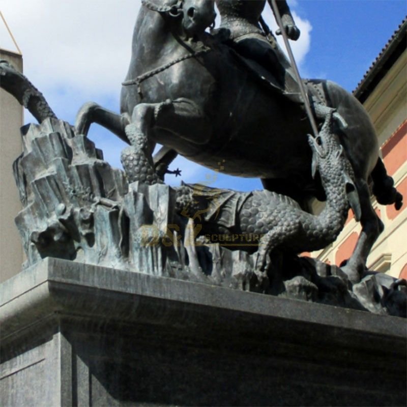 george dragon statue