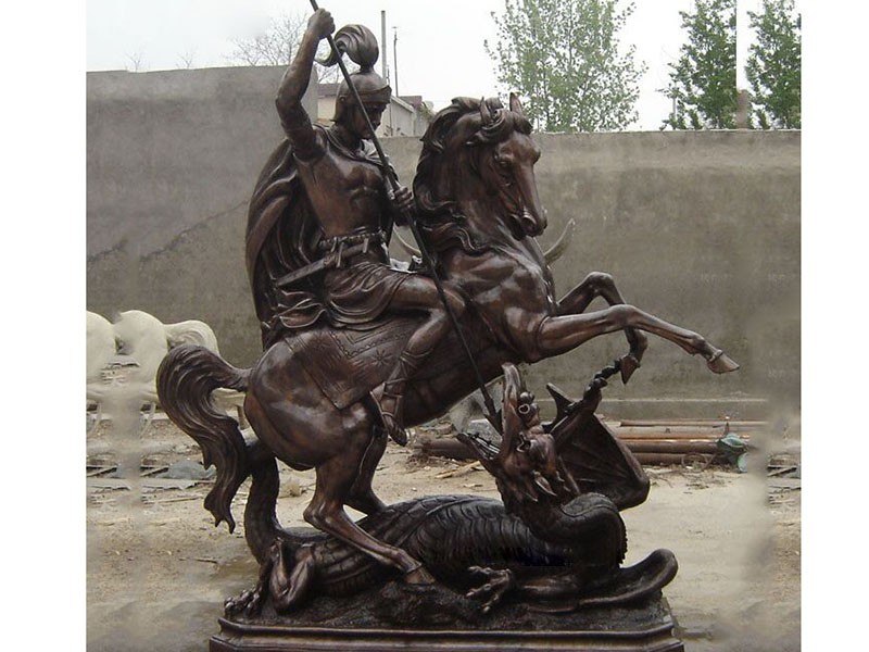 Seeing the statue of St. George, how much do you know about St. George?