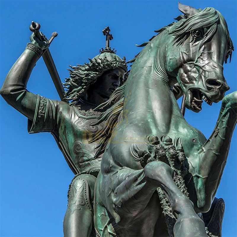 george dragon statue