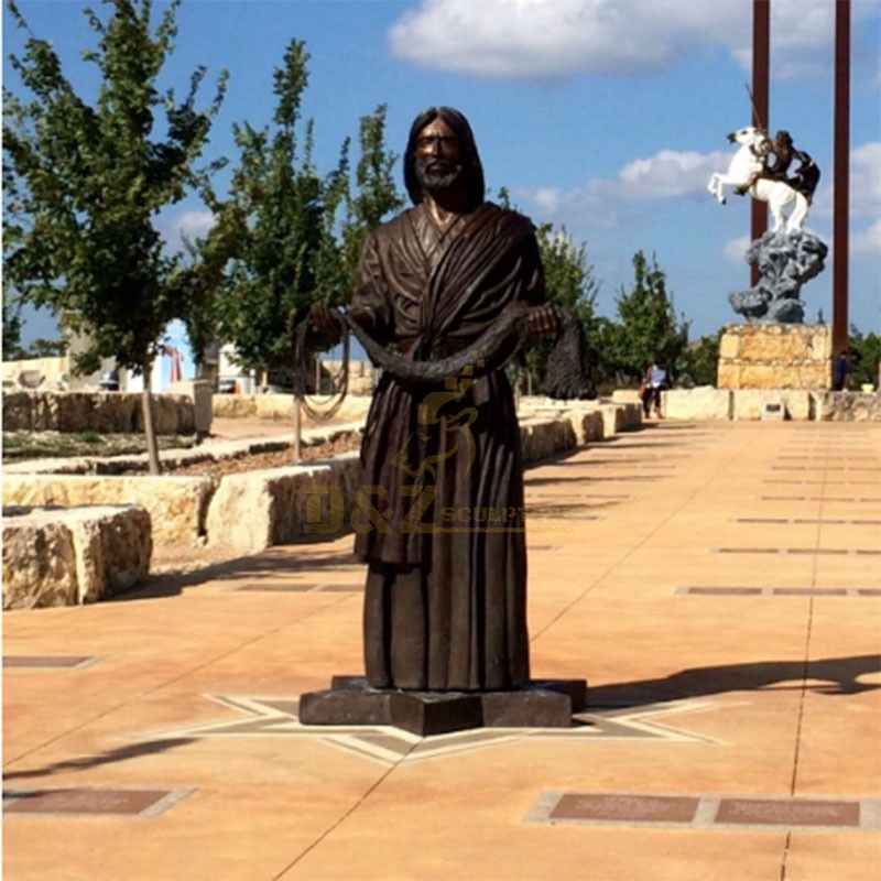garden jesus statue