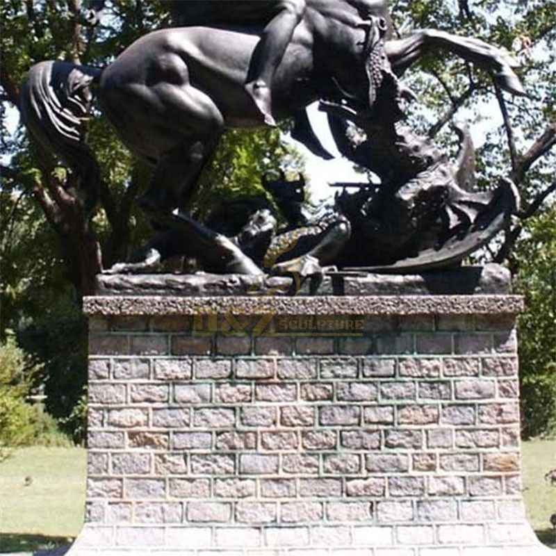 saint george statue