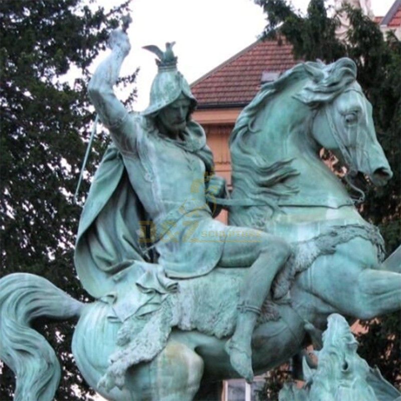 sculpture of saint george