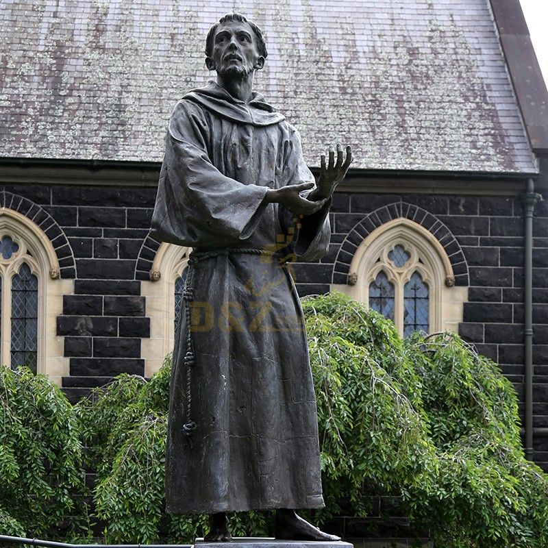 High quality Saint Francis of Assisi statue garden decoration for sale