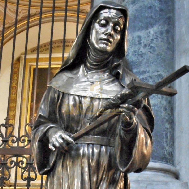statue of saint rita