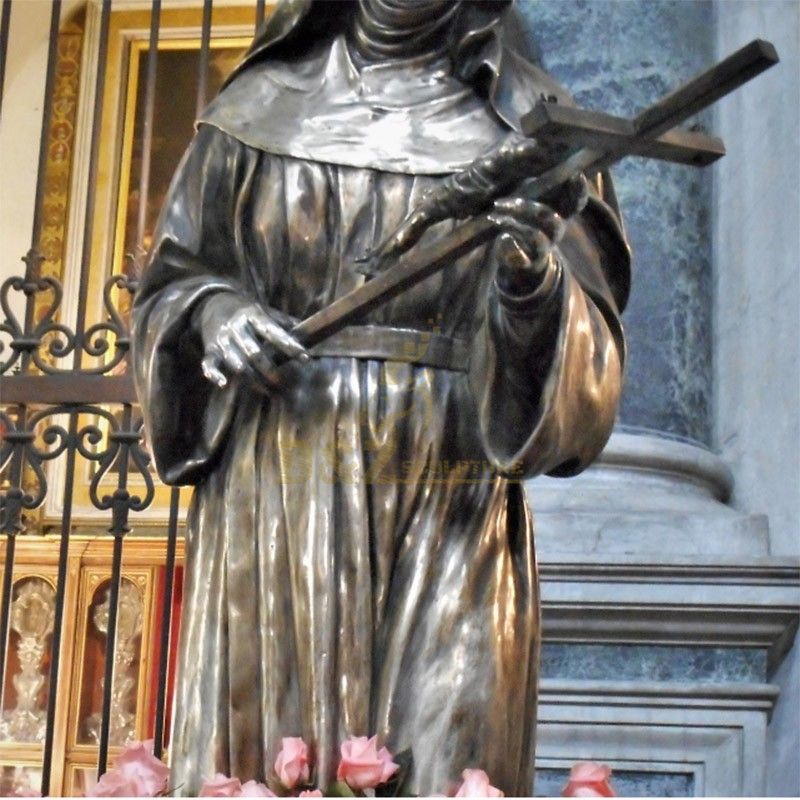statue of st rita of cascia