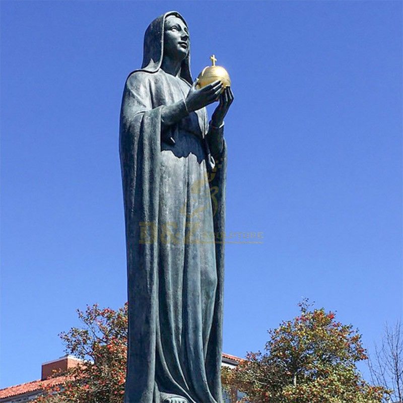 st mary garden statue