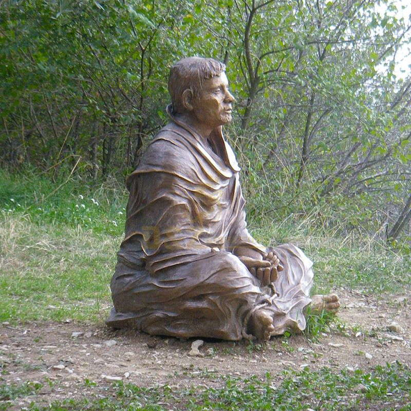 st. francis of assisi sculpture garden for prayer and meditation