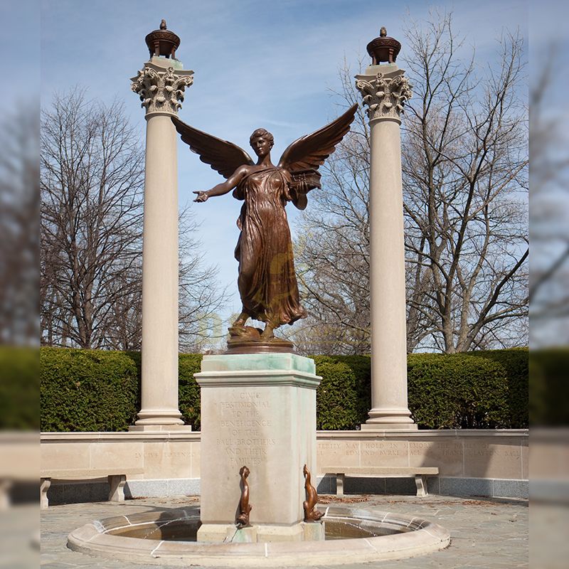 angel garden fountain