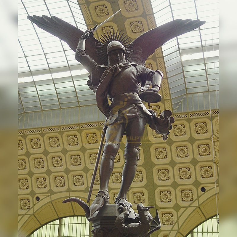 saint michael statue