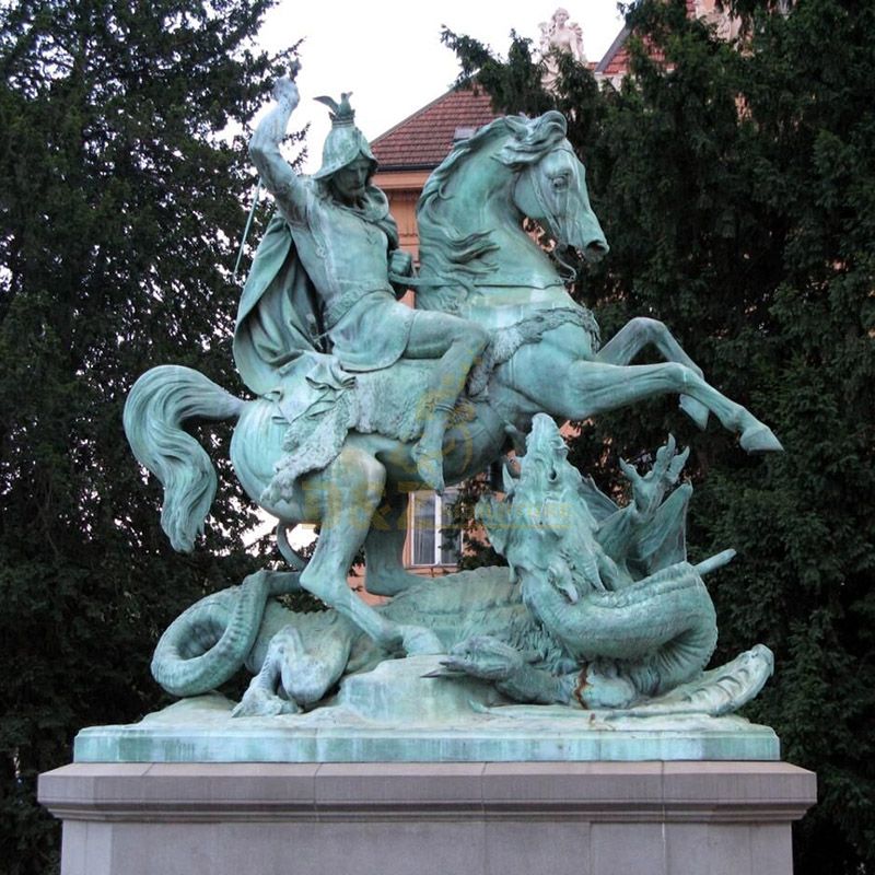 george dragon statue